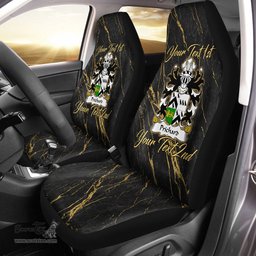 ScotsTee Shop Wales Prichard Parson of Denbighshire Coat of Arms Family Crest Welsh Car Seat Covers
