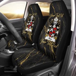 ScotsTee Shop Wales Rhys AB EINION SAIS Coat of Arms Family Crest Welsh Car Seat Covers