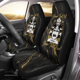 ScotsTee Shop Wales Melyn Mellyn Magnus Coat of Arms Family Crest Welsh Car Seat Covers