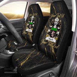 ScotsTee Shop Wales Marsh of Flint Coat of Arms Family Crest Welsh Car Seat Covers