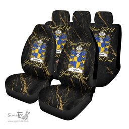 ScotsTee Shop Wales Leighton of Leighton Shropshire Coat of Arms Family Crest Welsh Car Seat Covers