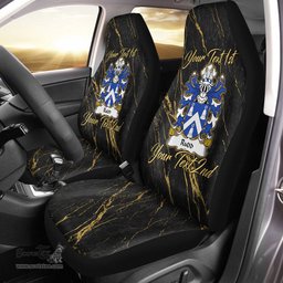 ScotsTee Shop Wales Rudd Bishop of St David Coat of Arms Family Crest Welsh Car Seat Covers