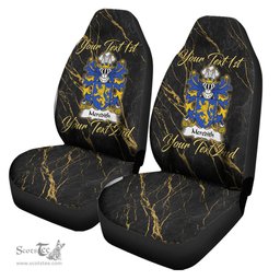ScotsTee Shop Wales Meredith of Stansty Denbighshire Coat of Arms Family Crest Welsh Car Seat Covers