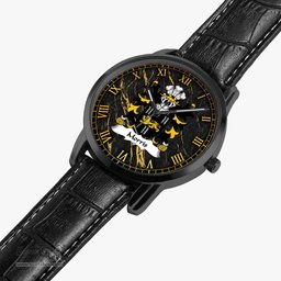 ScotsTee Shop Welsh Morris of Cardiganshire Coat of Arms Family Crest Wales Watch Instafamous Wide Type Quartz Watch