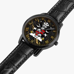 ScotsTee Shop Welsh Rhys AB EINION SAIS Coat of Arms Family Crest Wales Watch Instafamous Wide Type Quartz Watch