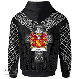 ScotsTee Shop Welsh James AP RHYS AP MAREDUDD Coat of Arms Family Crest Wales Hoodie Cymru Dragon With Celtic Cross Black Hoodie