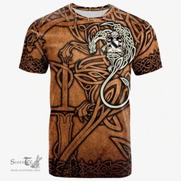 ScotsTee Shop Welsh Barton Lords of Barton Flint Coat of Arms Family Crest Wales T Shirt Celtic Dragon Vintage T Shirt