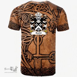 ScotsTee Shop Welsh Bodfel of Caernarfonshire Coat of Arms Family Crest Wales T Shirt Celtic Dragon Vintage T Shirt