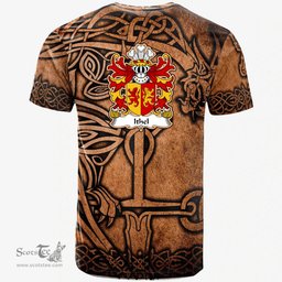 ScotsTee Shop Welsh Ithel ANWYL Ap Bleddyn Coat of Arms Family Crest Wales T Shirt Celtic Dragon Vintage T Shirt