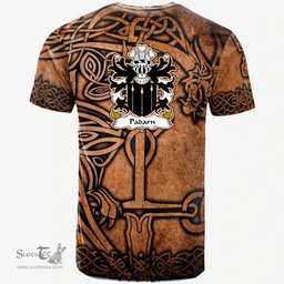 ScotsTee Shop Welsh Padarn PEISRUDD Coat of Arms Family Crest Wales T Shirt Celtic Dragon Vintage T Shirt