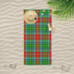 Scottish Muirhead Clan Tartan Beach Towel