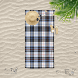 Scottish MacRae Dress Modern Clan Tartan Beach Towel