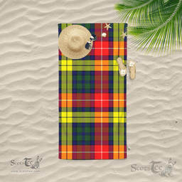 Scottish Masterton Bcn Clan Tartan Beach Towel