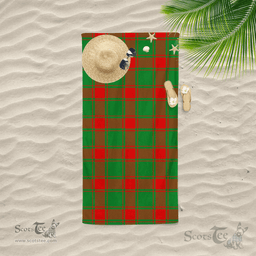 Scottish Middleton Clan Tartan Beach Towel