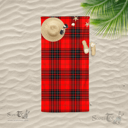 Scottish Wemyss Clan Tartan Beach Towel