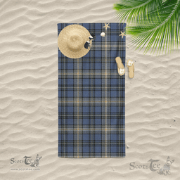 Scottish MacDowall Clan Tartan Beach Towel