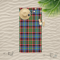 Scottish Norvel Clan Tartan Beach Towel