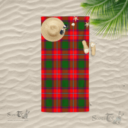 Scottish Rattray Ancient Clan Tartan Beach Towel