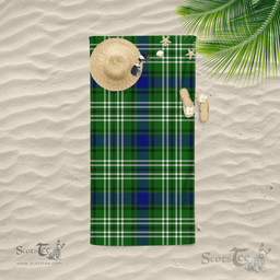 Scottish Tweedside Clan Tartan Beach Towel