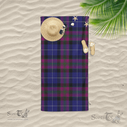 Scottish Pride Of Scotland Clan Tartan Beach Towel