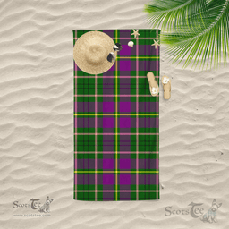 Scottish Taylor Clan Tartan Beach Towel