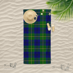Scottish Johnson Clan Tartan Beach Towel