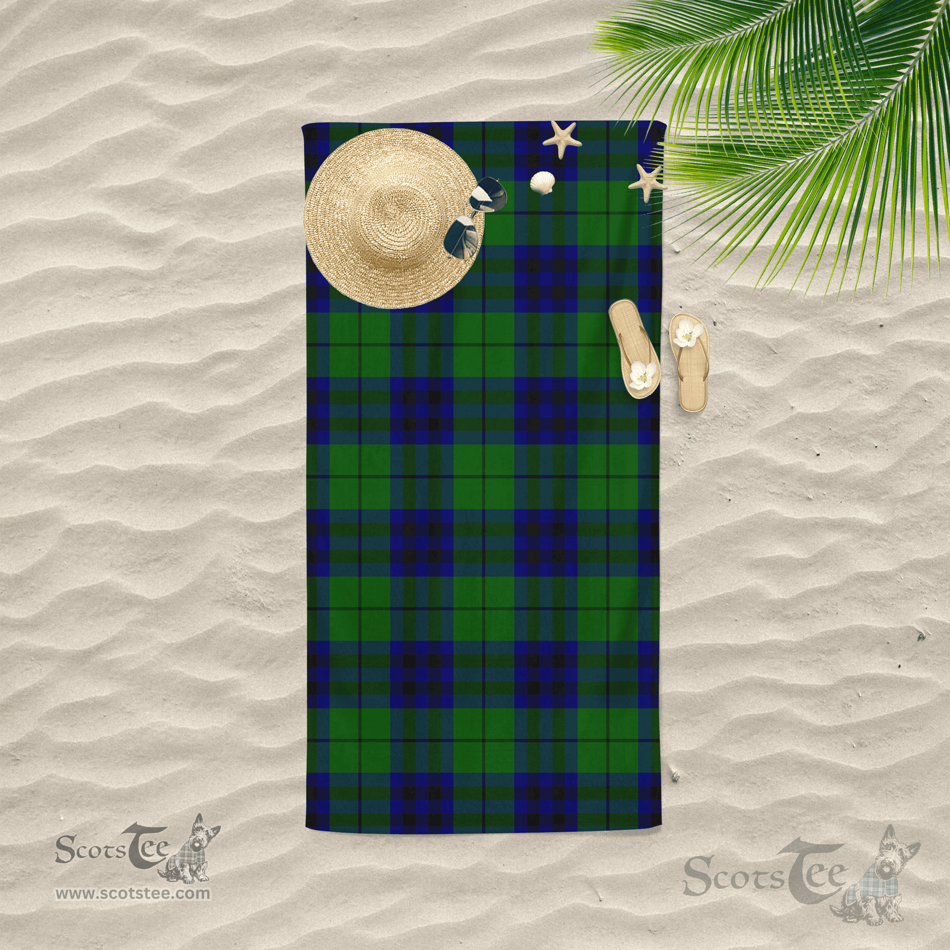 Scottish Keith Modern Clan Tartan Beach Towel