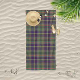 Scottish Taylor Weathered Clan Tartan Beach Towel