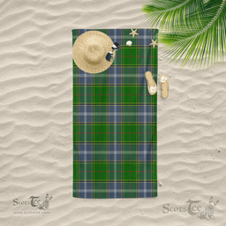 Scottish Pringle Clan Tartan Beach Towel