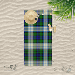 Scottish Blackwatch Dress Modern Clan Tartan Beach Towel