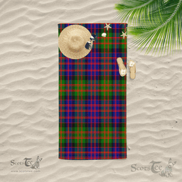 Scottish Donaldson Clan Tartan Beach Towel