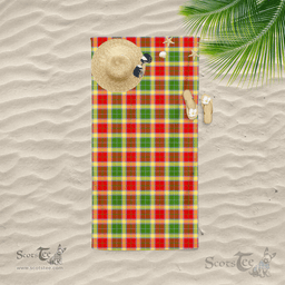 Scottish Gibson Clan Tartan Beach Towel