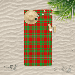 Scottish Callander Clan Tartan Beach Towel