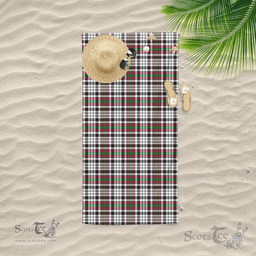 Scottish Borthwick Clan Tartan Beach Towel