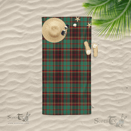 Scottish Buchan Ancient Clan Tartan Beach Towel