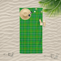 Scottish Galloway Hunting Clan Tartan Beach Towel