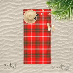 Scottish Duke Of Rothesay Clan Tartan Beach Towel