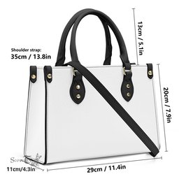 ScotsTee Shop Scottish MacKenzie Dress Ancient Clan Crest Tartan Leather Bag with Shoulder Strap