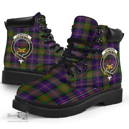 ScotsTee Shop Scottish Cameron of Erracht Modern Clan Crest Tartan All Season Boots