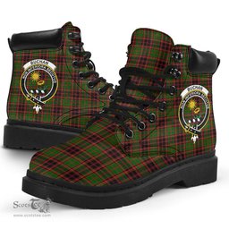ScotsTee Shop Scottish Buchan Modern Clan Crest Tartan All Season Boots