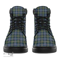 ScotsTee Shop Scottish Cameron of Erracht Ancient Clan Tartan All Season Boots