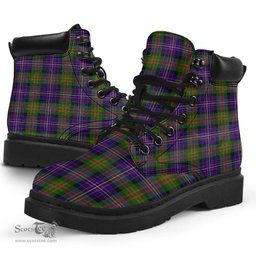 ScotsTee Shop Scottish Cameron of Erracht Modern Clan Tartan All Season Boots