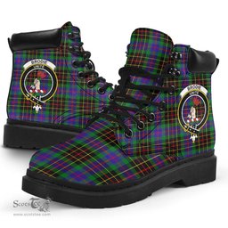 ScotsTee Shop Scottish Brodie Hunting Modern Clan Crest Tartan All Season Boots