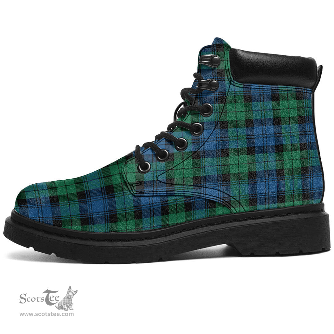 ScotsTee Shop Scottish Blackwatch Ancient Clan Tartan All Season Boots