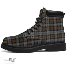 ScotsTee Shop Scottish BlackWatch Weathered Clan Tartan All Season Boots
