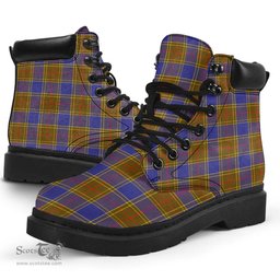 ScotsTee Shop Scottish Balfour Modern Clan Tartan All Season Boots