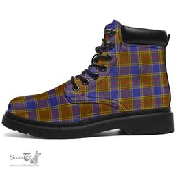 ScotsTee Shop Scottish Balfour Modern Clan Tartan All Season Boots