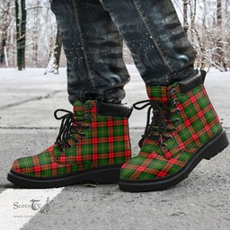 ScotsTee Shop Scottish Blackstock Clan Tartan All Season Boots