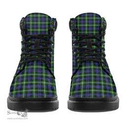 ScotsTee Shop Scottish Baillie Modern Clan Crest Tartan All Season Boots