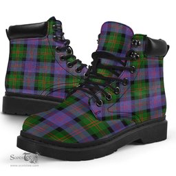 ScotsTee Shop Scottish Blair Modern Clan Tartan All Season Boots
